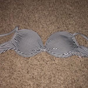 Striped Bikini Top
